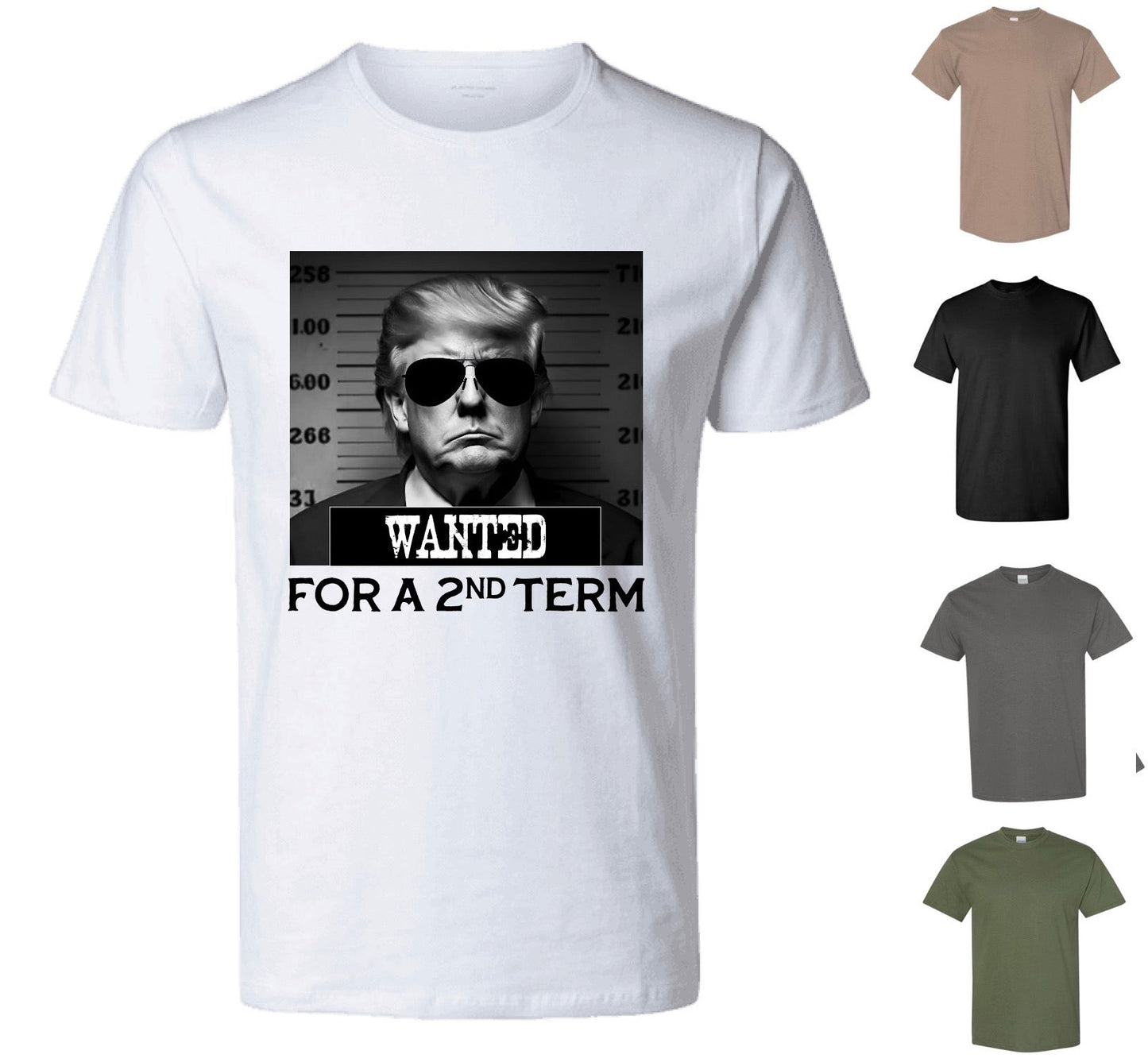 Wanted For A 2nd Term! (FREE Shipping)