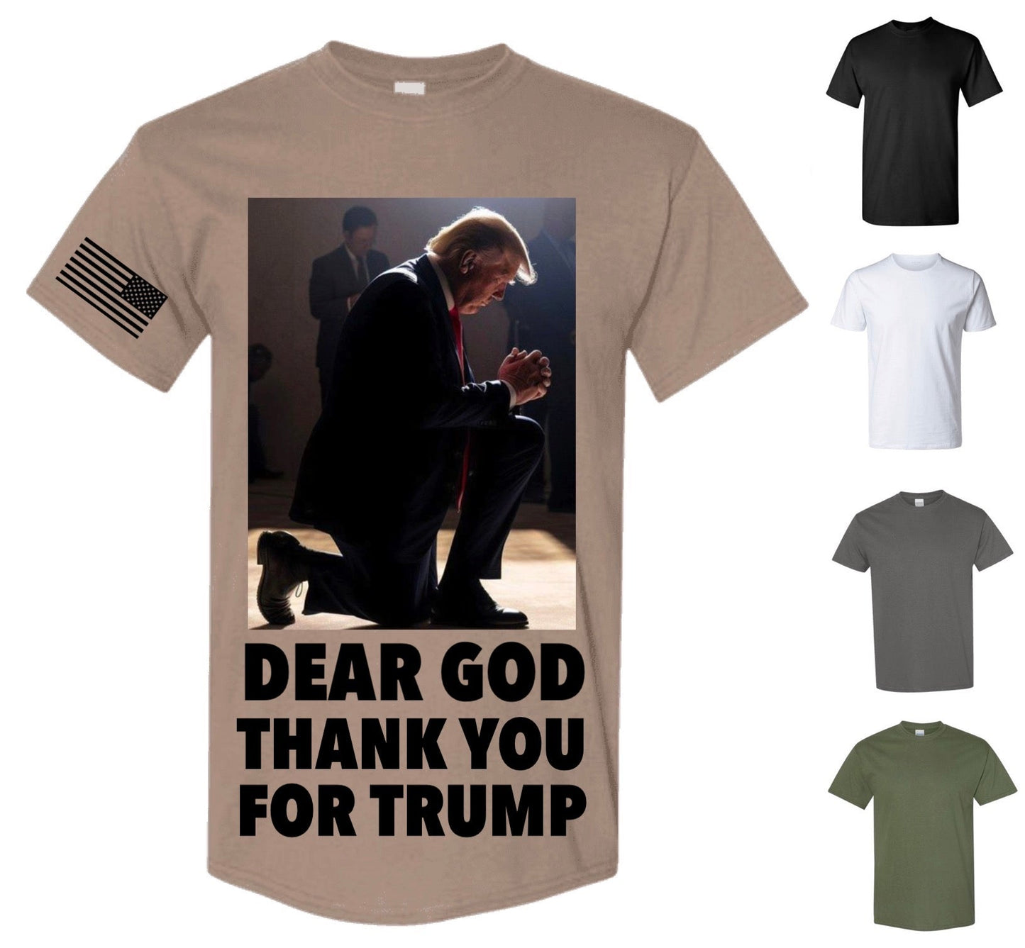 Dear God Thank You For Trump — Free Shipping