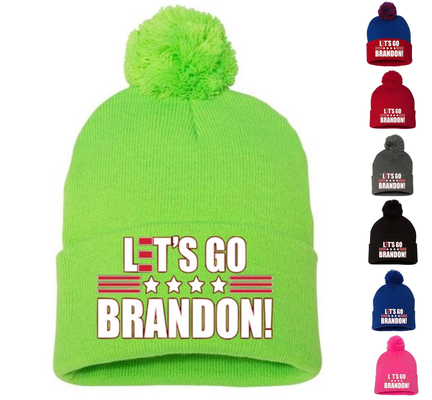 Let's Go Brandon Beanie