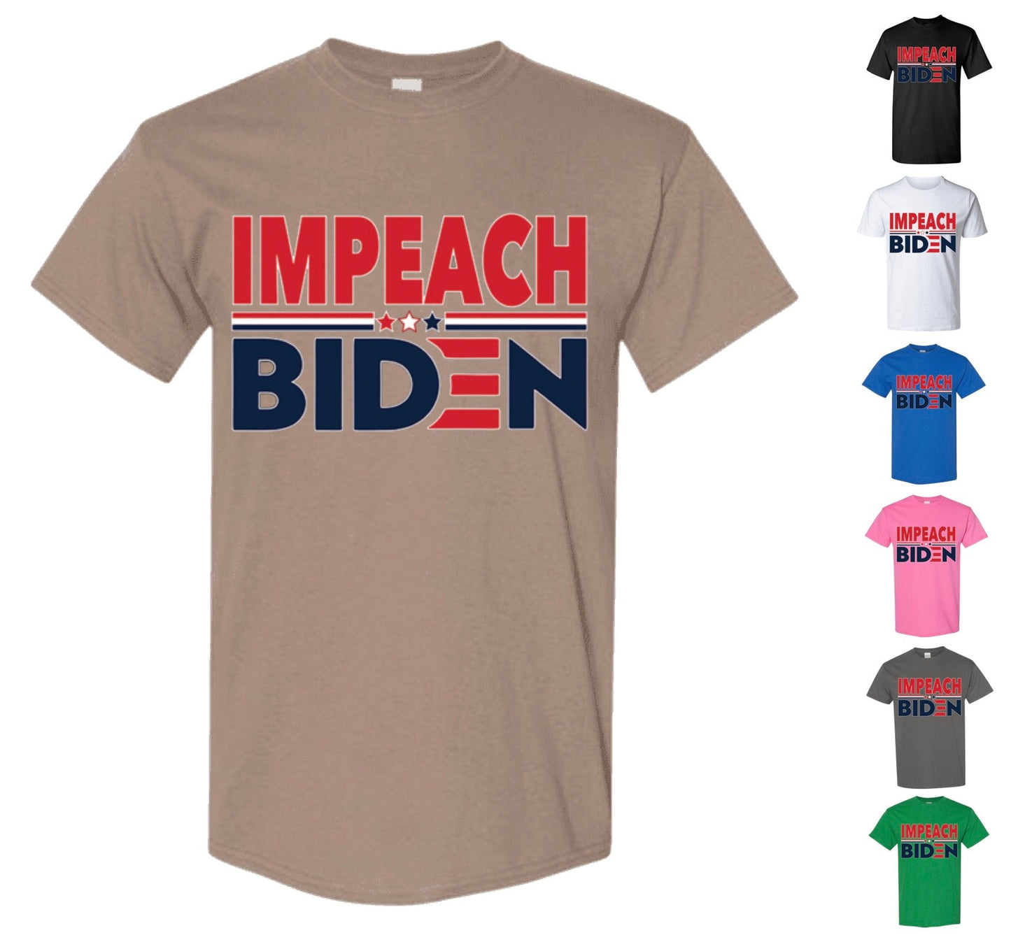 Impeach Biden T-Shirt (FREE Shipping)
