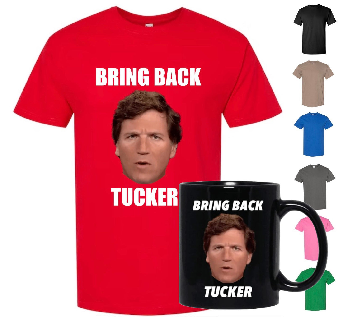 Tucker Mug + T-shirt Bundle (FREE Shipping)
