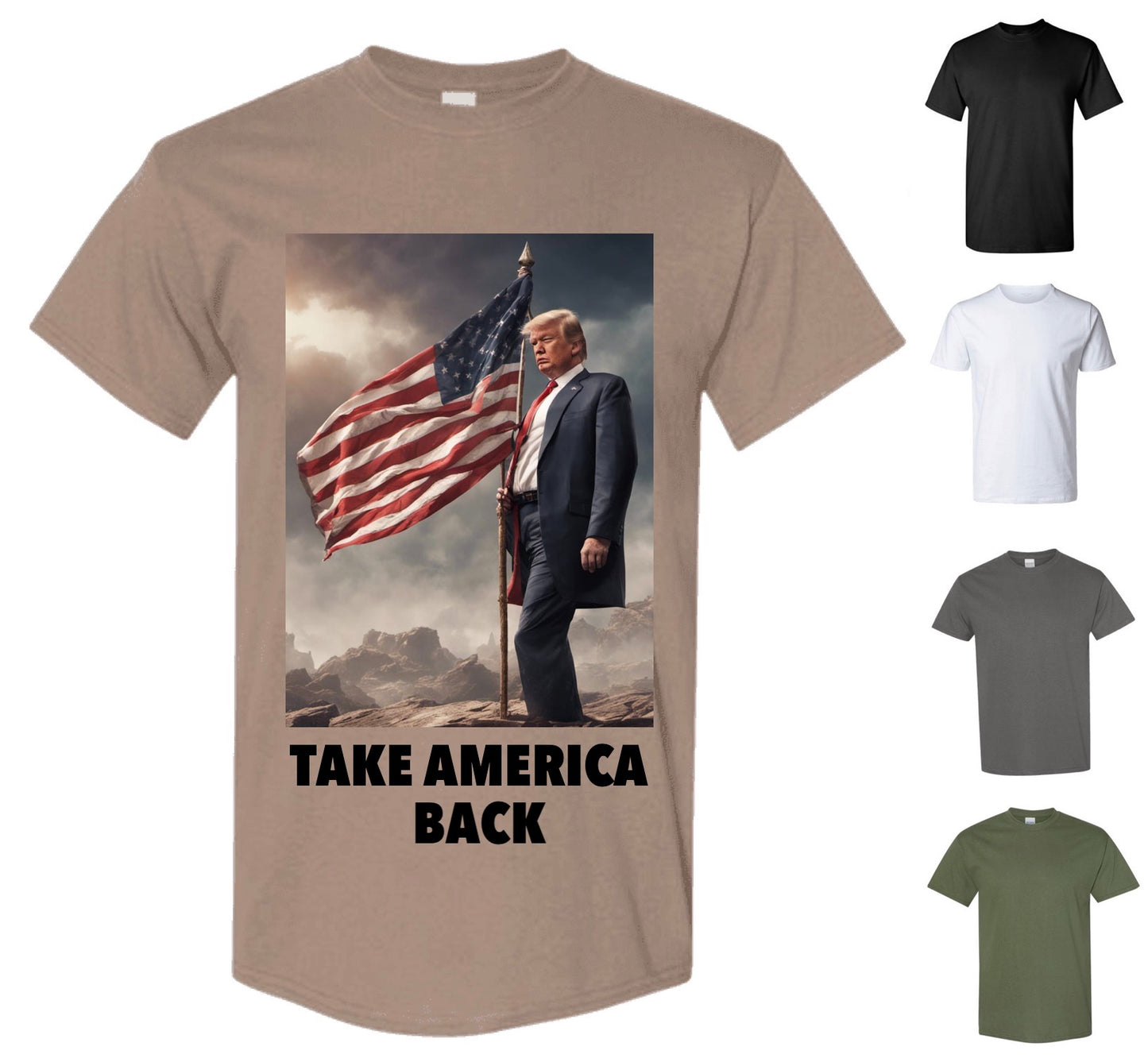 Take America Back T-Shirt — Free Shipping