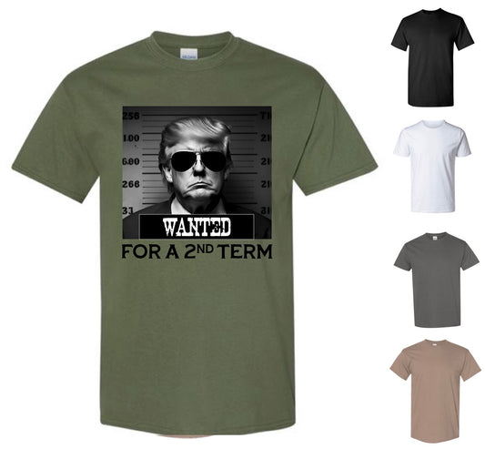 Wanted For A 2nd Term (FREE Shipping)