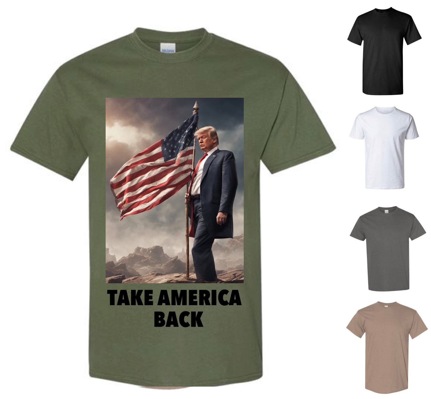 Take America Back T-Shirt — Free Shipping