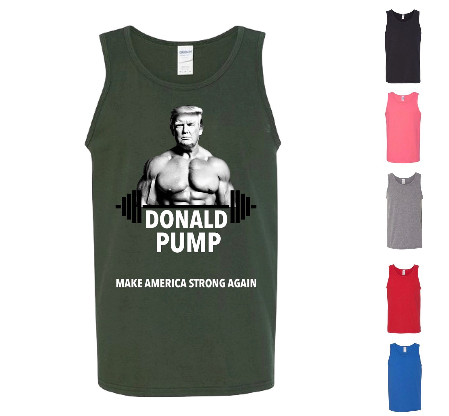 Donald PUMP - Make America Strong Again! (Free Shipping)