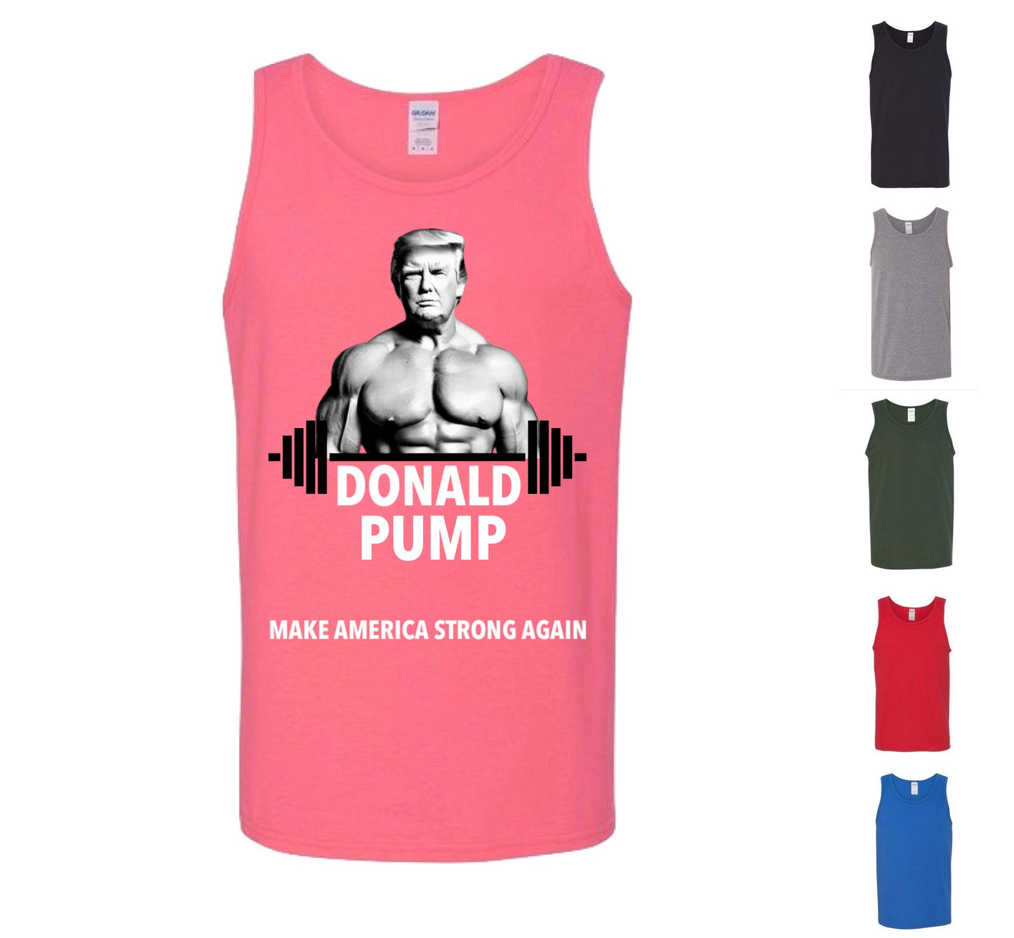 Donald PUMP - Make America Strong Again! (Free Shipping)