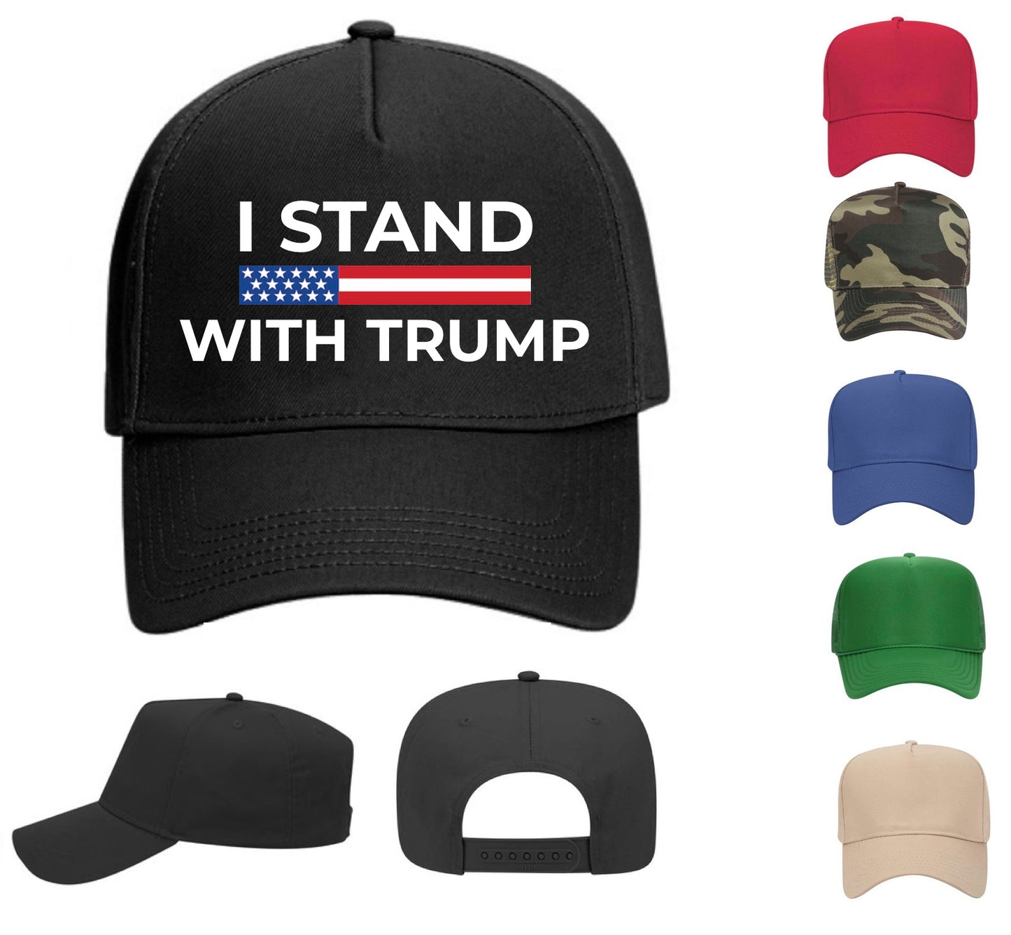 I Stand With Trump Hat (FREE Shipping!)