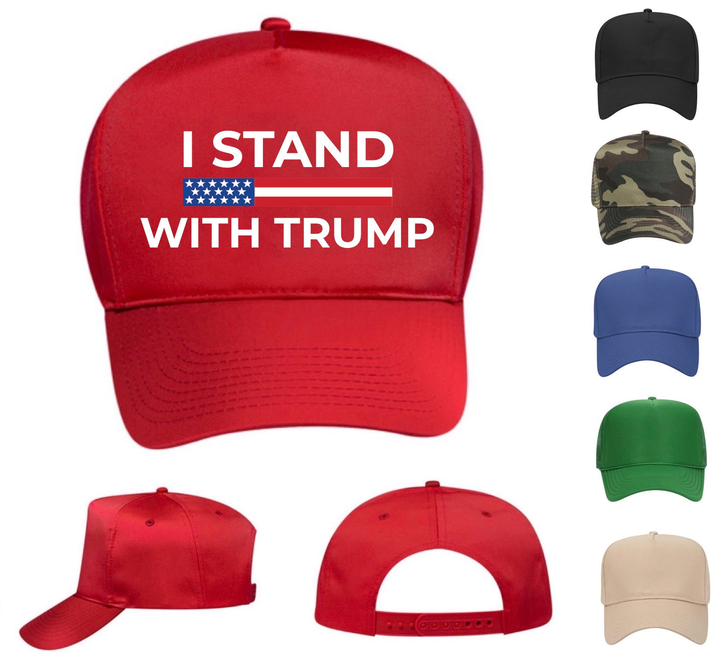 I Stand With Trump Hat (FREE Shipping!)