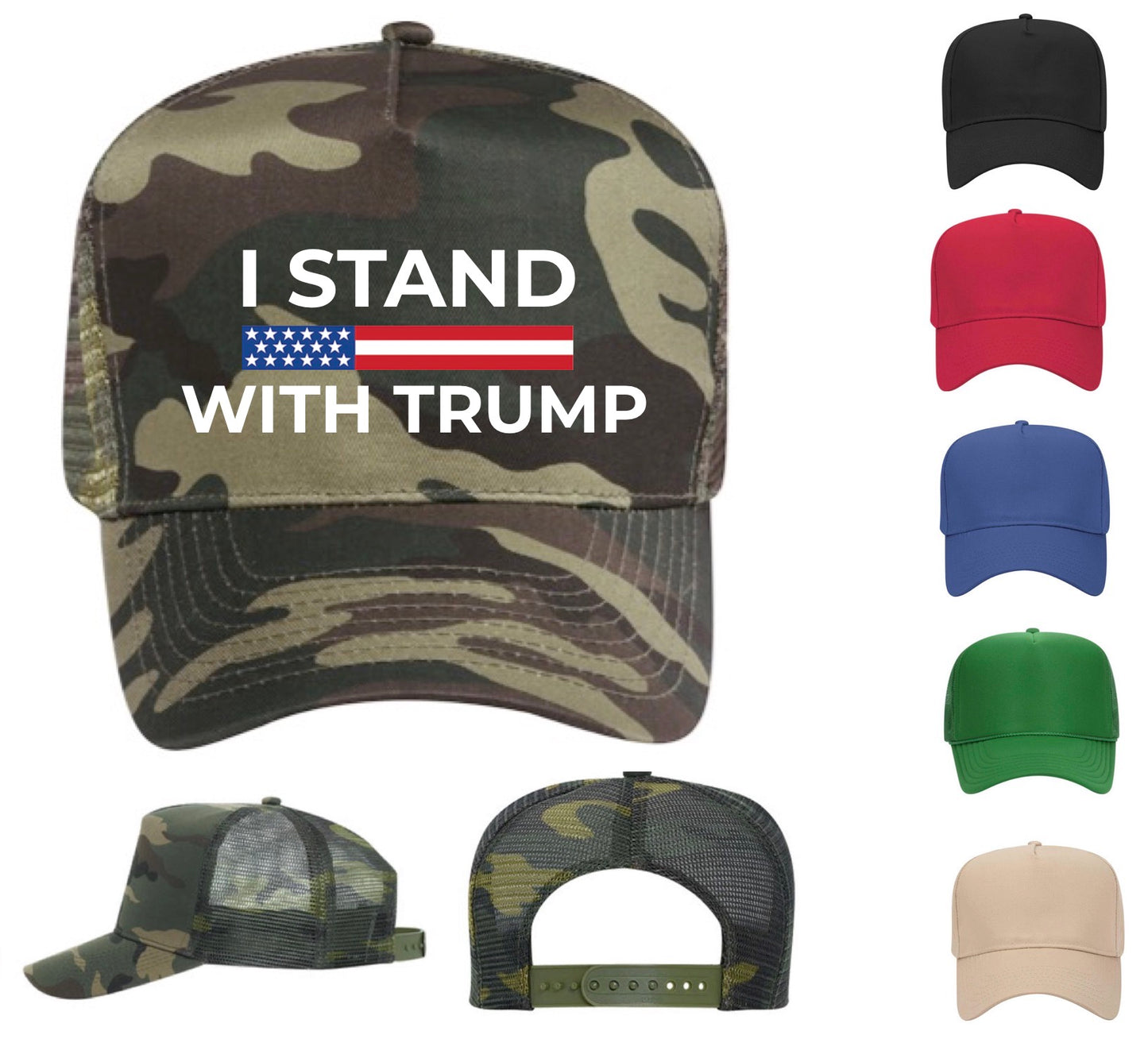 I Stand With Trump Hat (FREE Shipping!)