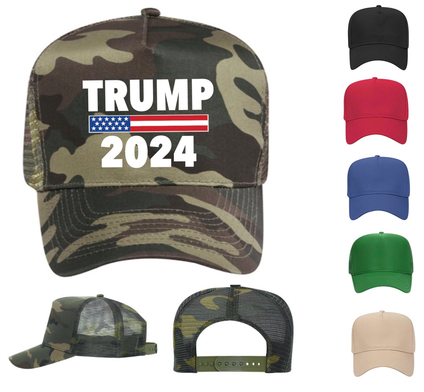 TRUMP 2024 Hat — FREE Shipping!