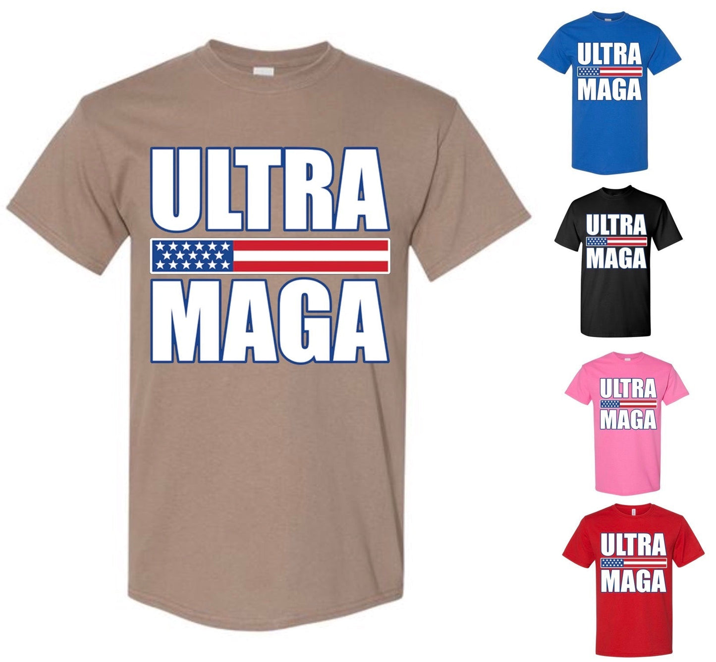 Ultra MAGA T-Shirt — 4th of July Special! (FREE Shipping)