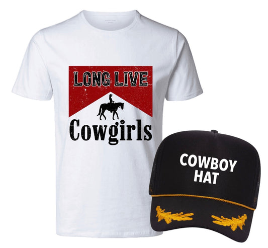Long Live Cowgirls + Hat Bundle (FREE Shipping)