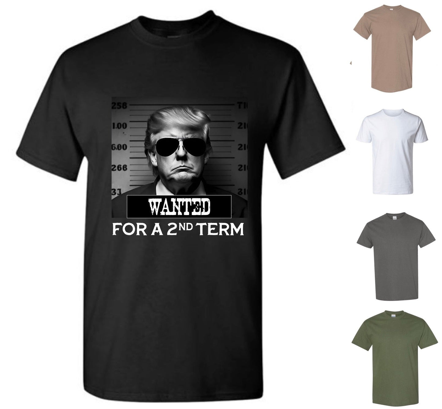 Wanted For A 2nd Term! (FREE Shipping)