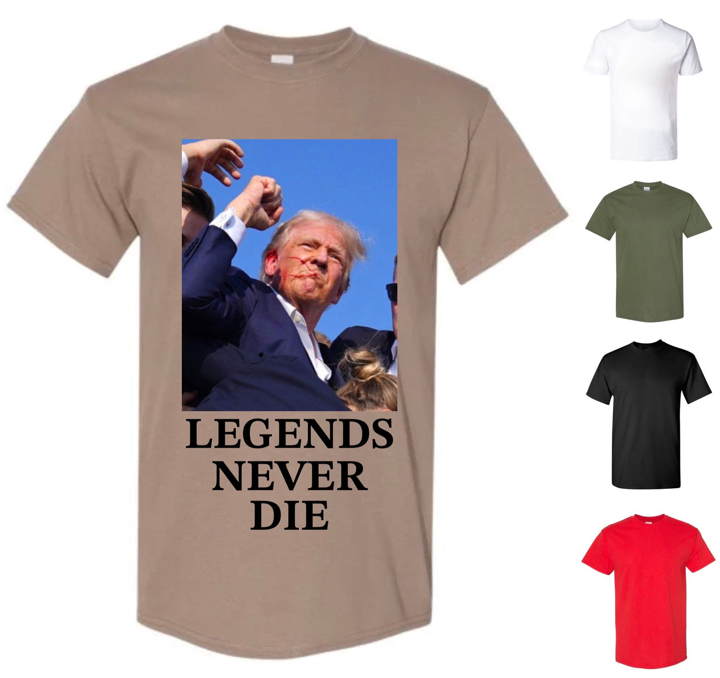 Legends Never Die T-Shirt — Free Shipping