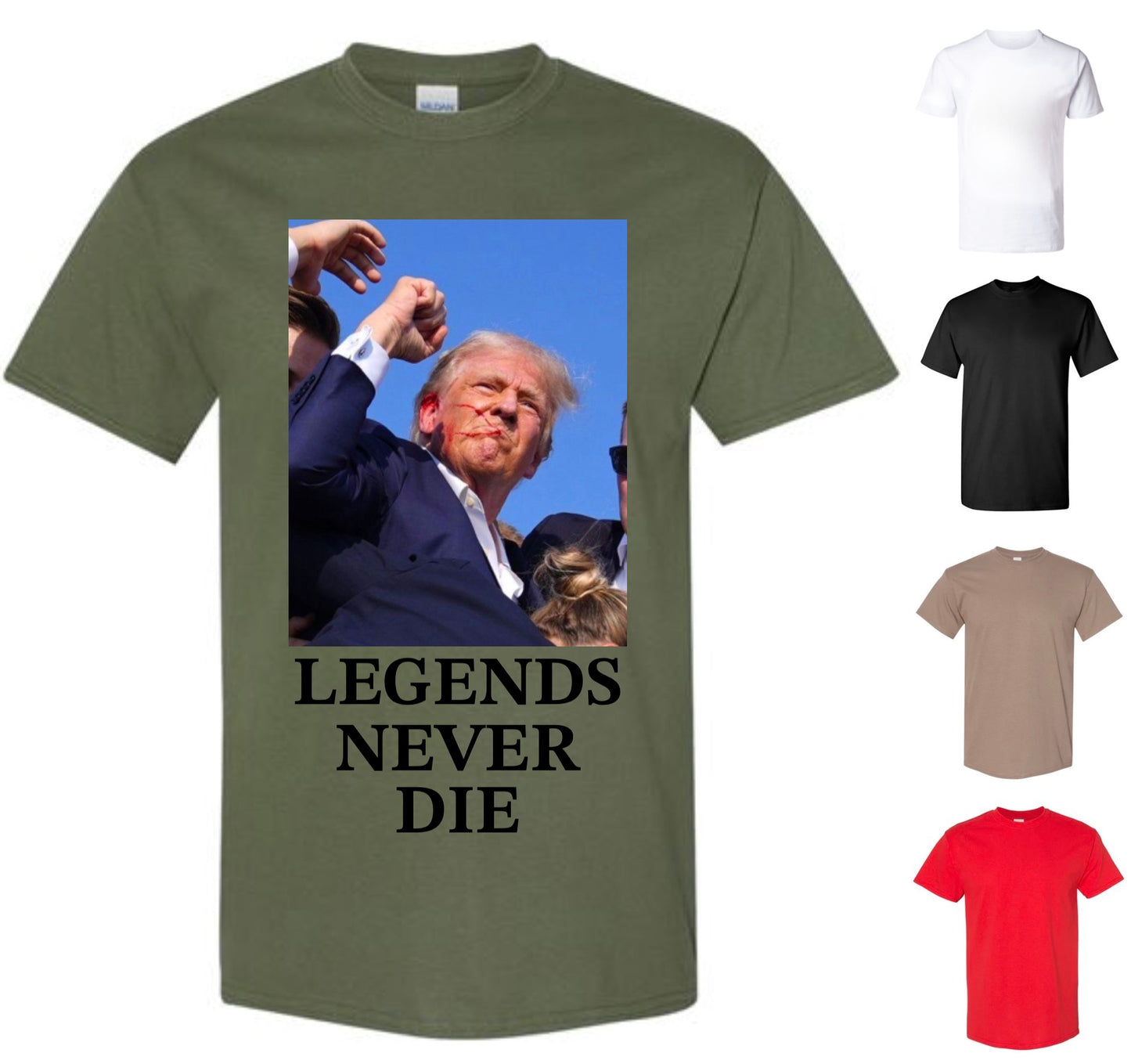 Legends Never Die T-Shirt — Free Shipping