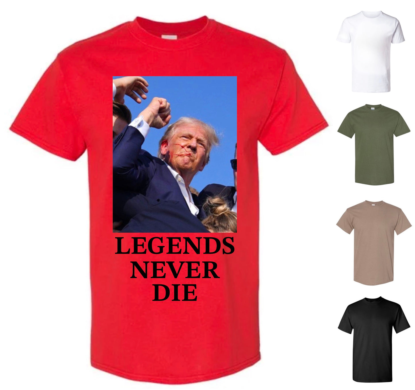 Legends Never Die T-Shirt — Free Shipping