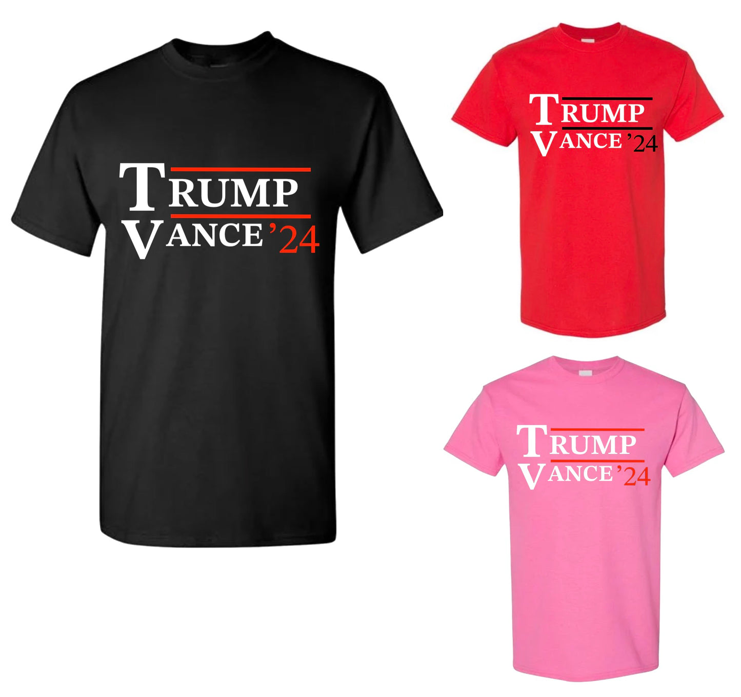 Official Trump Vance 2024 T-Shirt — Free Shipping