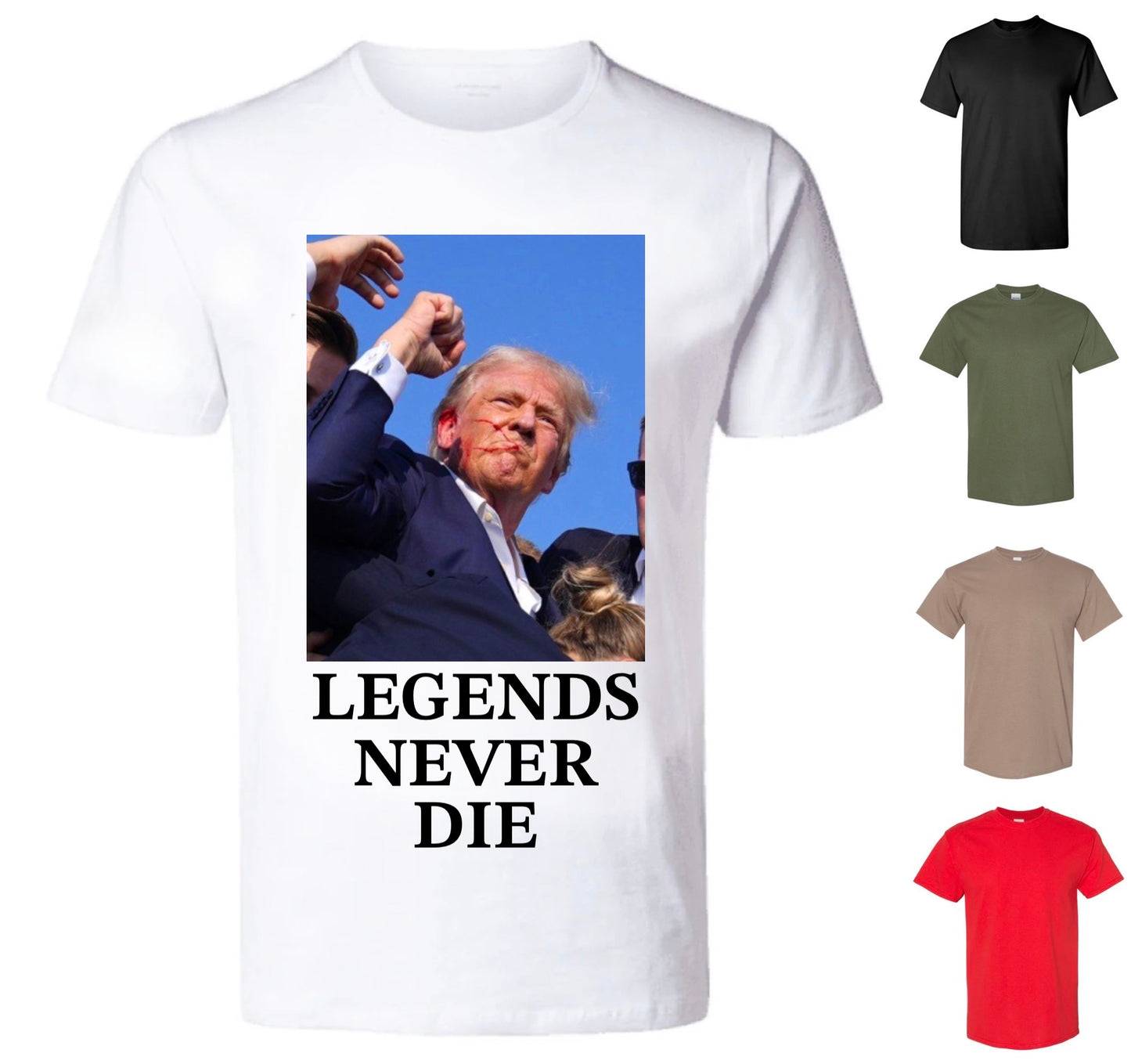 Legends Never Die T-Shirt — Free Shipping