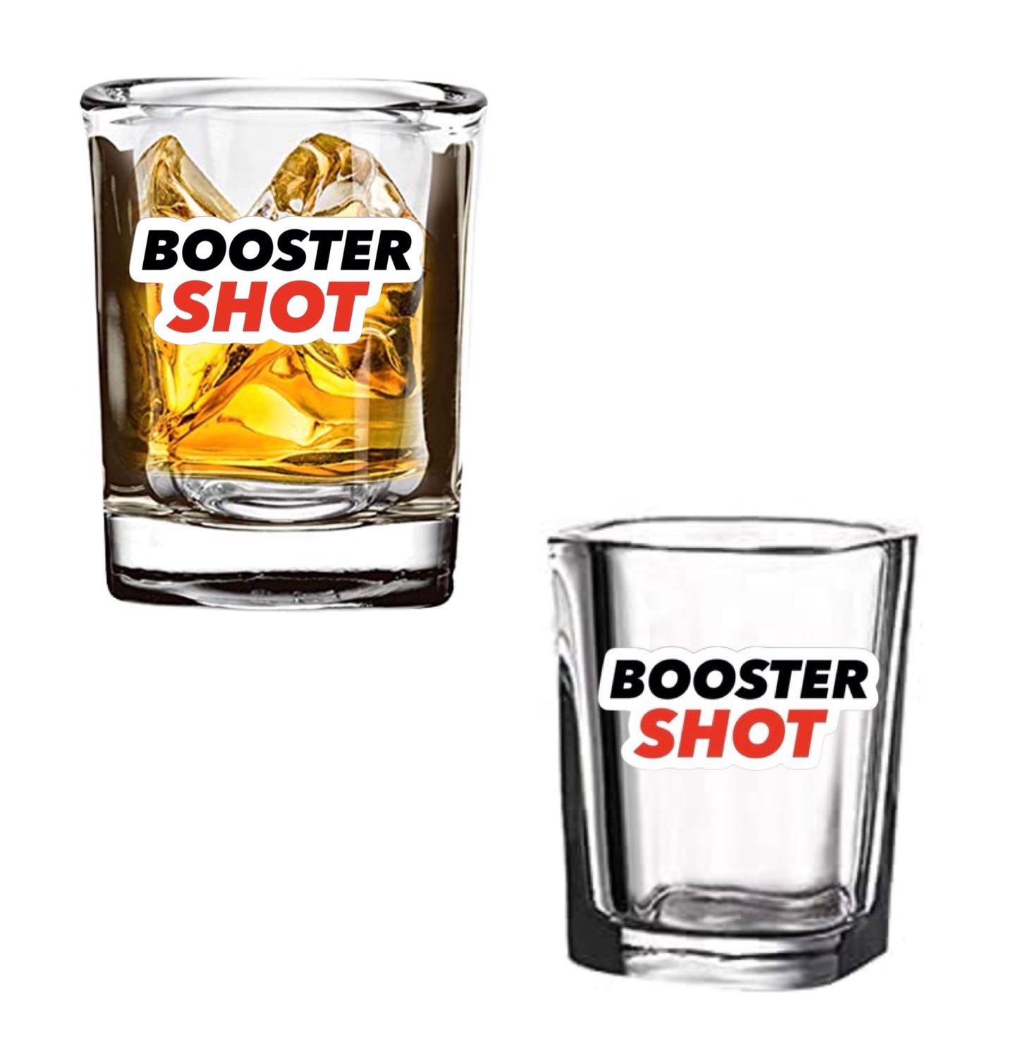 Double Boosted Shot Glass — Pack of 2