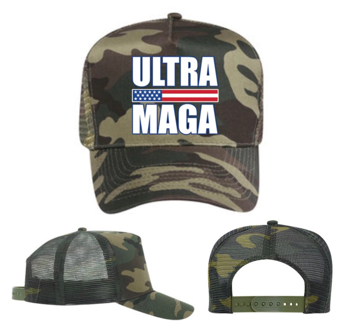 Buy 1 Get 1 Free — Ultra MAGA Camo Hat