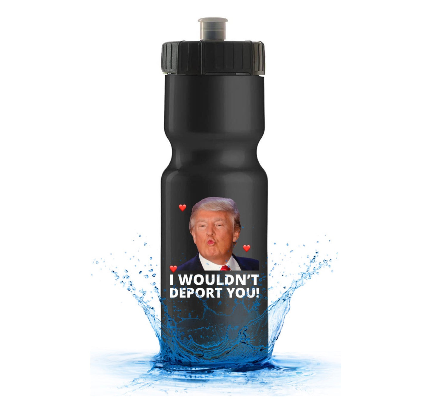 Valentine's Day Trump Water Bottle (FREE Shipping!)