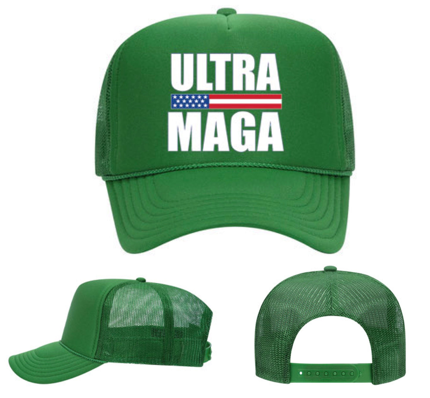 Ultra MAGA Hat, St. Patty's Special Edition (FREE Shipping)