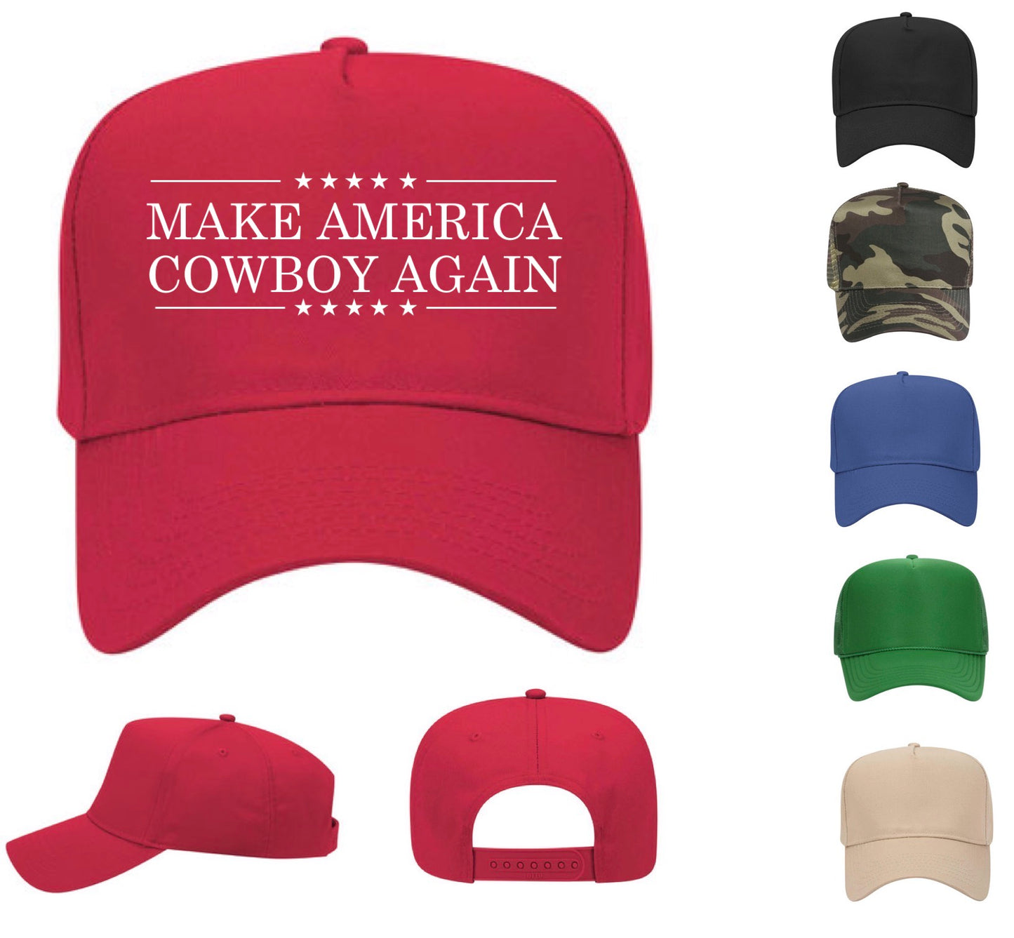 Make American Cowboy Again Hat (FREE Shipping)