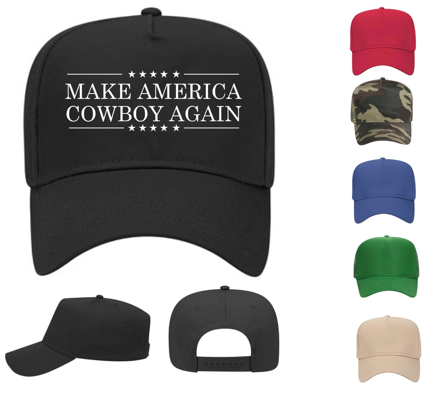 Make American Cowboy Again Hat (FREE Shipping)