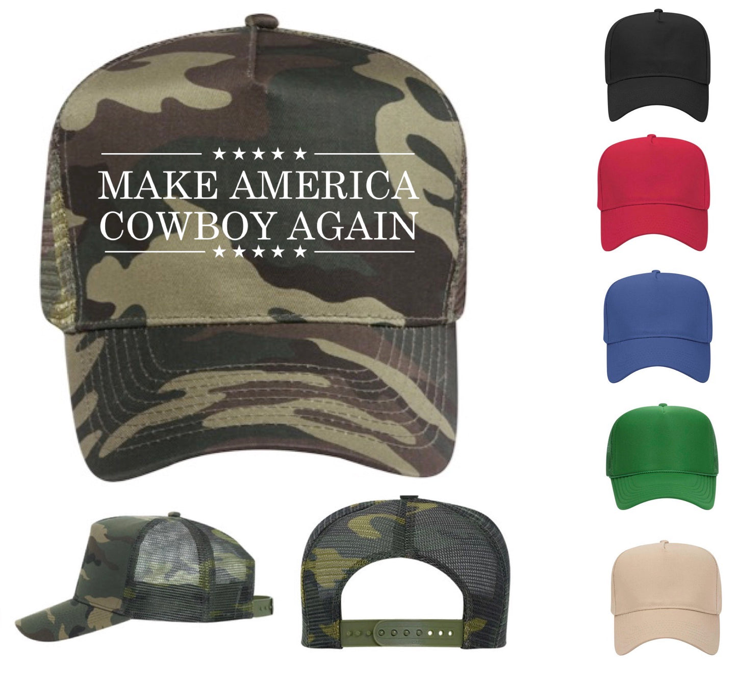 Make American Cowboy Again Hat (FREE Shipping)