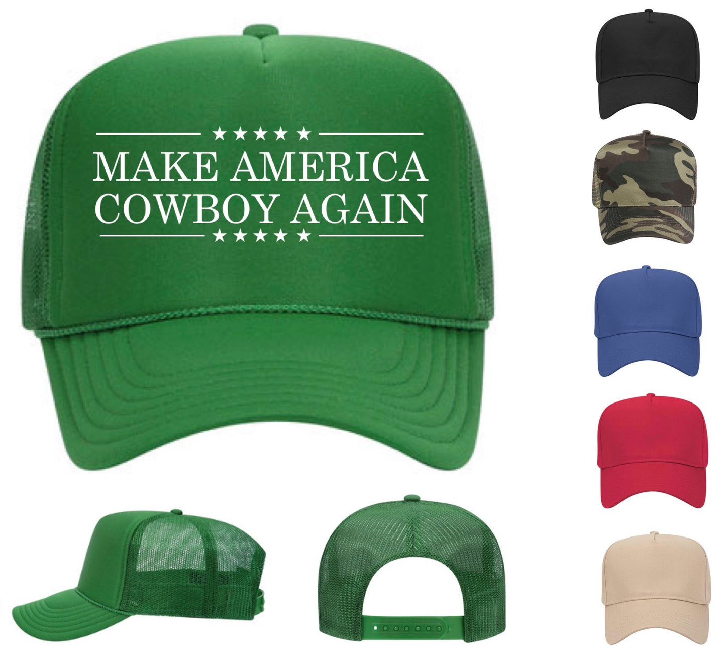 Make American Cowboy Again Hat (FREE Shipping)