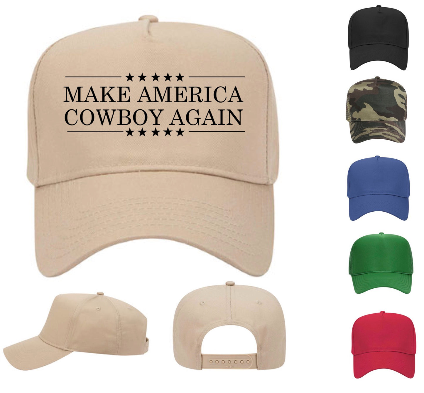 Make American Cowboy Again Hat (FREE Shipping)