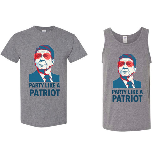 Reagan Party Like A Patriot — 4th of July Special (Free Shipping)