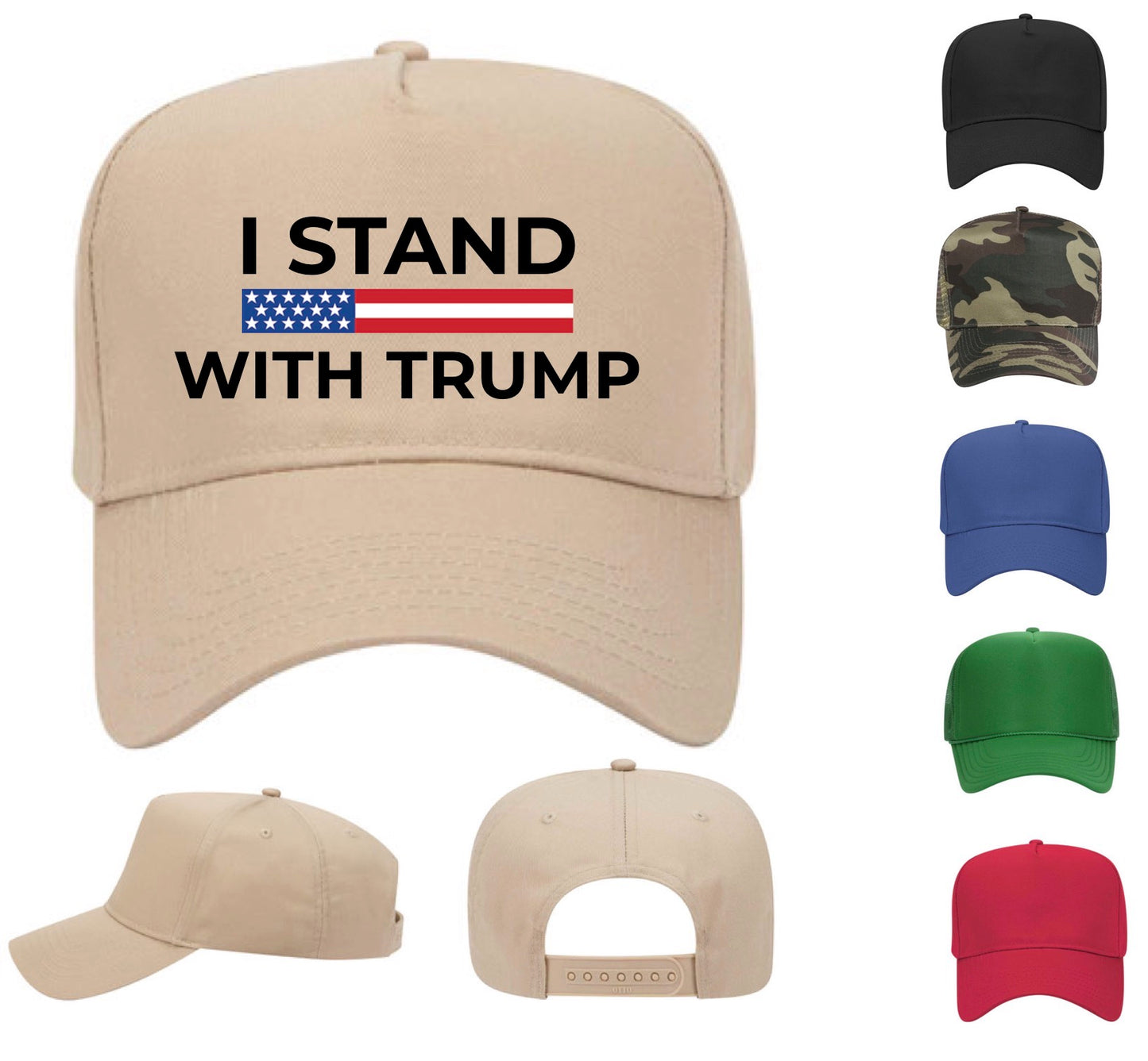 I Stand With Trump Hat (FREE Shipping!)